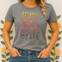Engineer Computer Circuit Board Engineering CPU Binary Womens T-Shirt