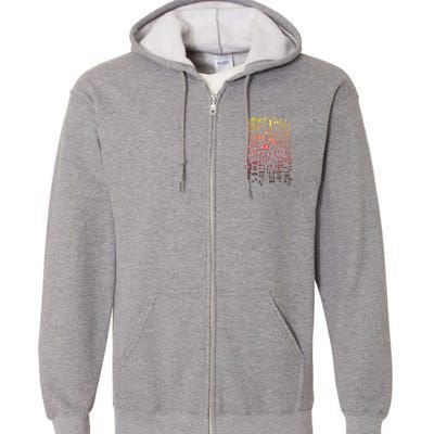 Engineer Computer Circuit Board Engineering CPU Binary Full Zip Hoodie