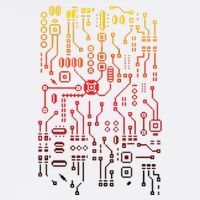 Engineer Computer Circuit Board Engineering CPU Binary Garment-Dyed Sweatshirt