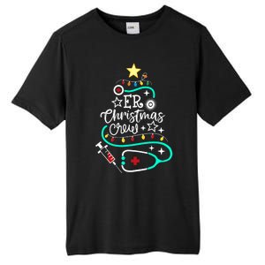 Er Christmas Crew Emergency Room Nurse Er Techs Secretary Tall Fusion ChromaSoft Performance T-Shirt