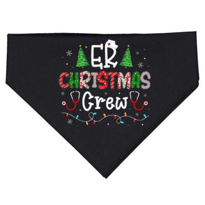 ER Christmas Crew Emergency Room Nurse ER Techs Secretary  USA-Made Doggie Bandana