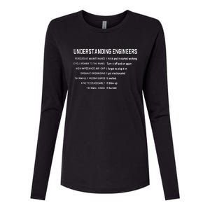 Engineering Computer Civil Understanding Engineers Womens Cotton Relaxed Long Sleeve T-Shirt