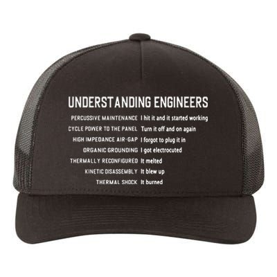 Engineering Computer Civil Understanding Engineers Yupoong Adult 5-Panel Trucker Hat