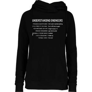 Engineering Computer Civil Understanding Engineers Womens Funnel Neck Pullover Hood