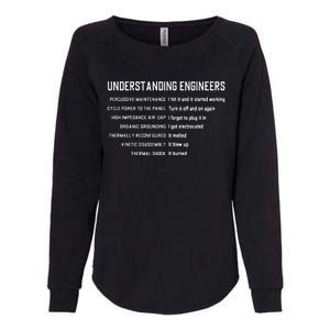 Engineering Computer Civil Understanding Engineers Womens California Wash Sweatshirt