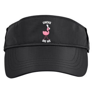 Easter Chicks Dig Me Flamingo Bunny Spring Egg Gift Adult Drive Performance Visor