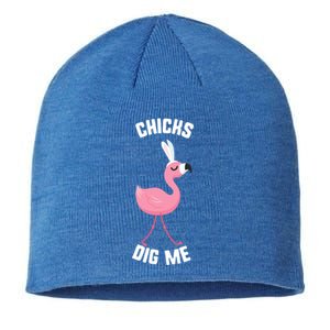 Easter Chicks Dig Me Flamingo Bunny Spring Egg Gift Sustainable Beanie