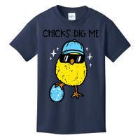 Easter Chicks Dig Me Cute Boy Teens Kids T-Shirt