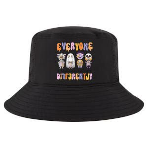 Everyone Communicate Differently Speech Therapy Halloween Cool Comfort Performance Bucket Hat