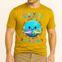 Everyone Communicated Differently Autism Awareness Acceptance Cooling Performance Crew T-Shirt