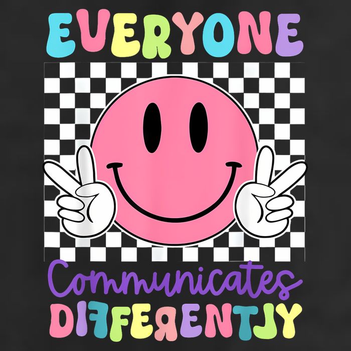 Everyone Communicates Differently Autism Awareness Teacher 11oz C Handle Ceramic Mug