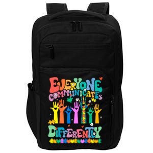 Everyone Communicates Differently Autism Impact Tech Backpack