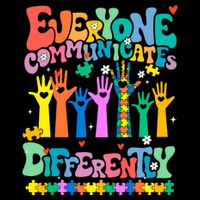 Everyone Communicates Differently Autism Daily Commute Backpack