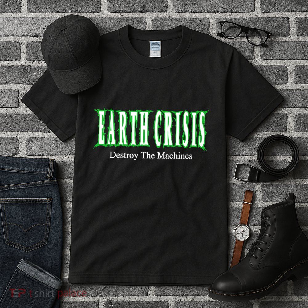 Earth Crisis Destroy The Machines Tall T-Shirt