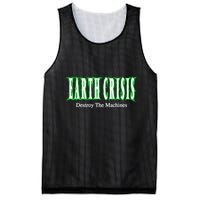 Earth Crisis Destroy The Machines Mesh Reversible Basketball Jersey Tank
