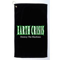 Earth Crisis Destroy The Machines Golf Towel