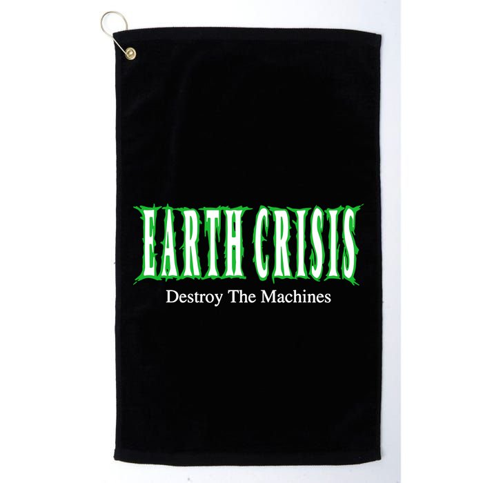 Earth Crisis Destroy The Machines Golf Towel