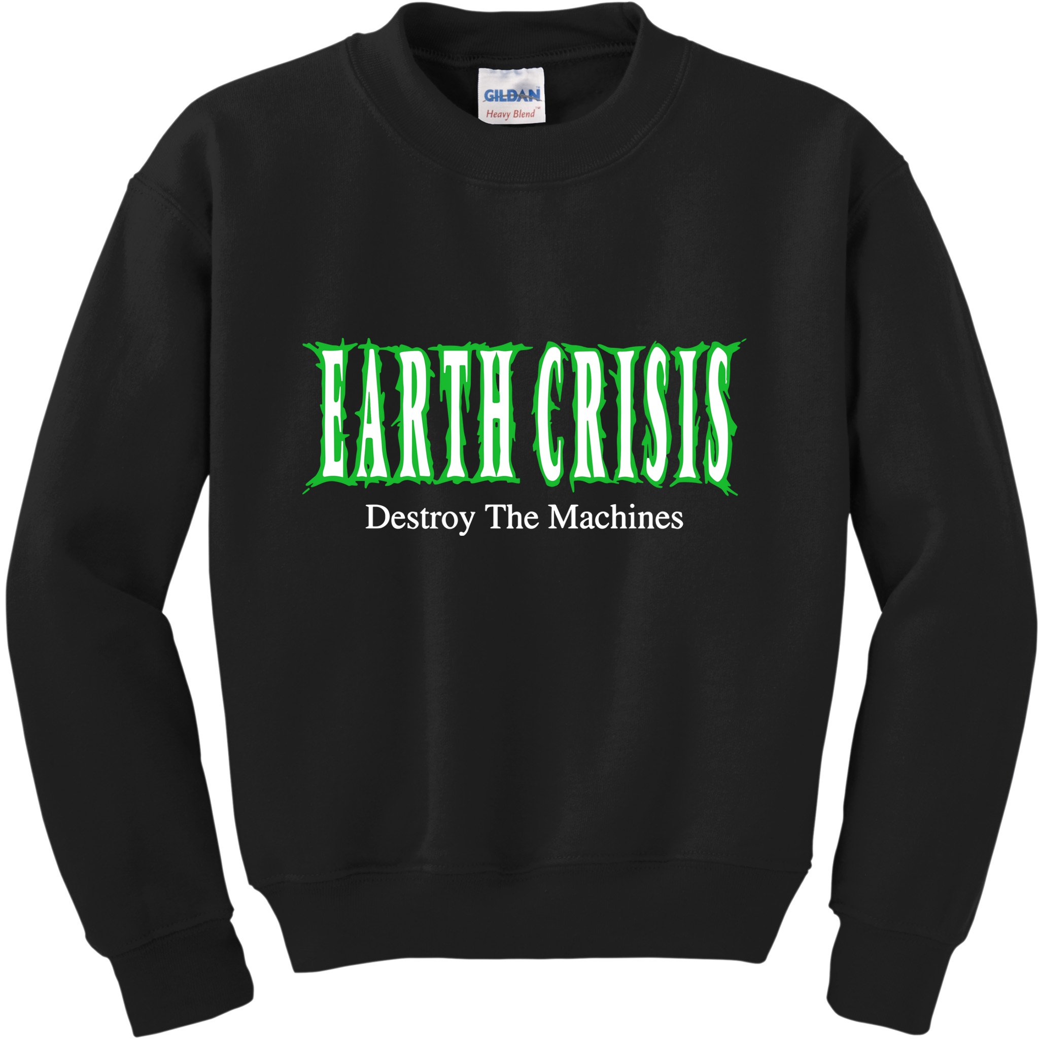 Earth Crisis Destroy The Machines Kids Sweatshirt