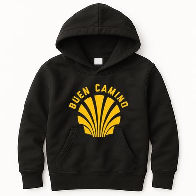 El Camino De Santiago Buen Camino Kids Hoodie