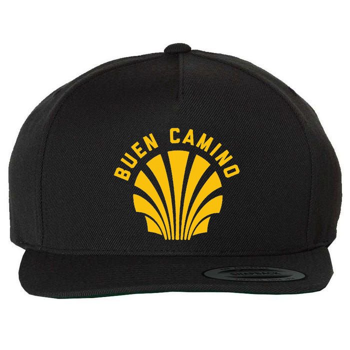 El Camino De Santiago Buen Camino Wool Snapback Cap