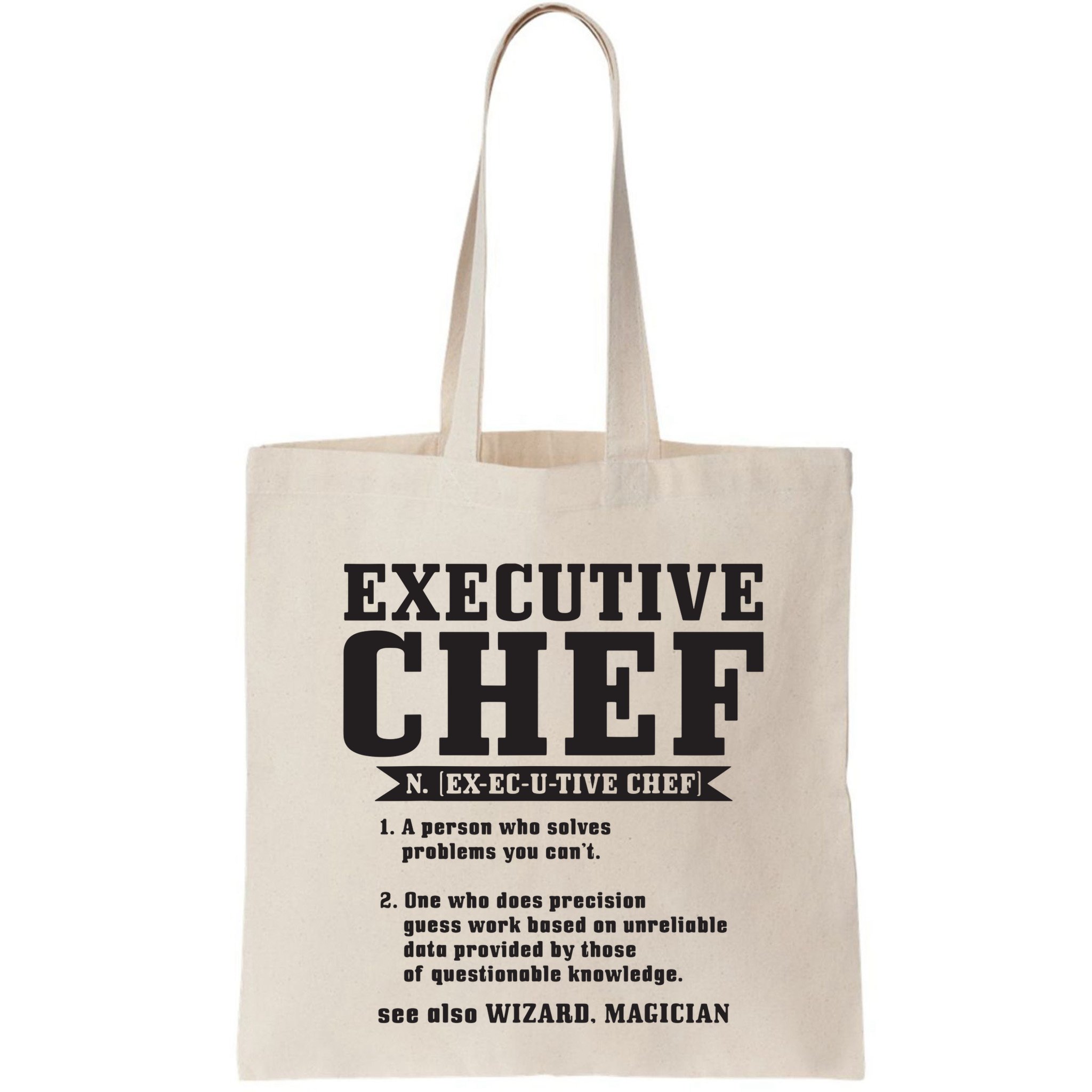 Executive Chef Definition Funny Chef Cook Cooking Bag