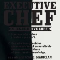Executive Chef Definition Funny Chef Cook Cooking Infant Baby Jersey Bodysuit
