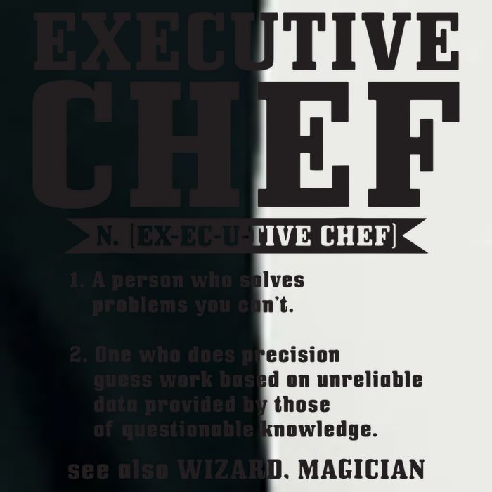 Executive Chef Definition Funny Chef Cook Cooking Infant Baby Jersey Bodysuit