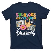 Everyone Communicates Differently Teacher Day T-Shirt