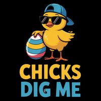 Easter Chicks Dig Me Cute Egg Hunt Backpack
