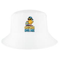 Easter Chicks Dig Me Cute Egg Hunt Cool Comfort Performance Bucket Hat