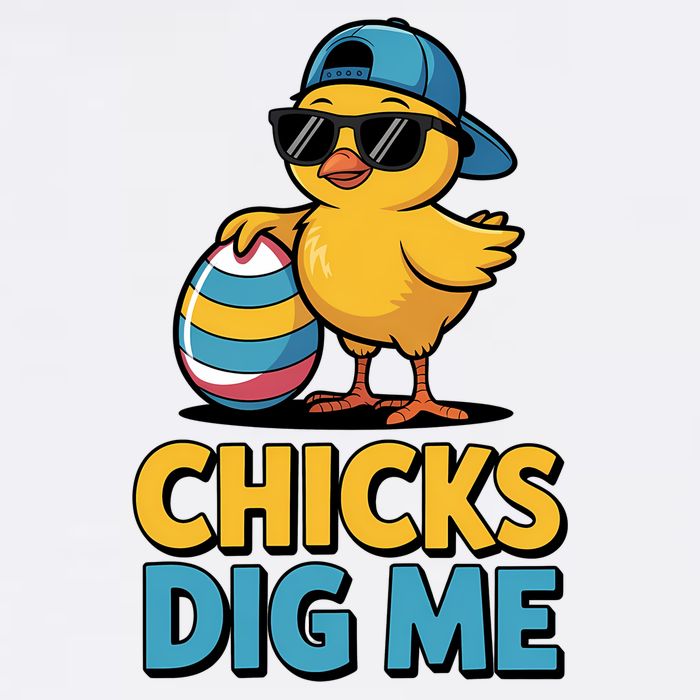 Easter Chicks Dig Me Cute Egg Hunt Cool Comfort Performance Bucket Hat