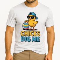 Easter Chicks Dig Me Cute Egg Hunt Cooling Performance Crew T-Shirt
