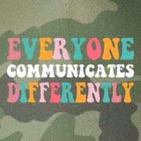 Everyone Communicates Differently Quote Legacy Tie Dye Trucker Hat
