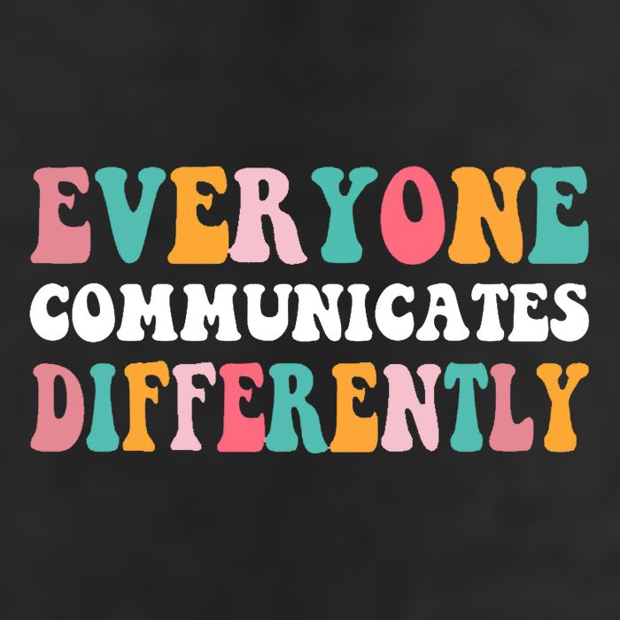 Everyone Communicates Differently Quote Golf Towel