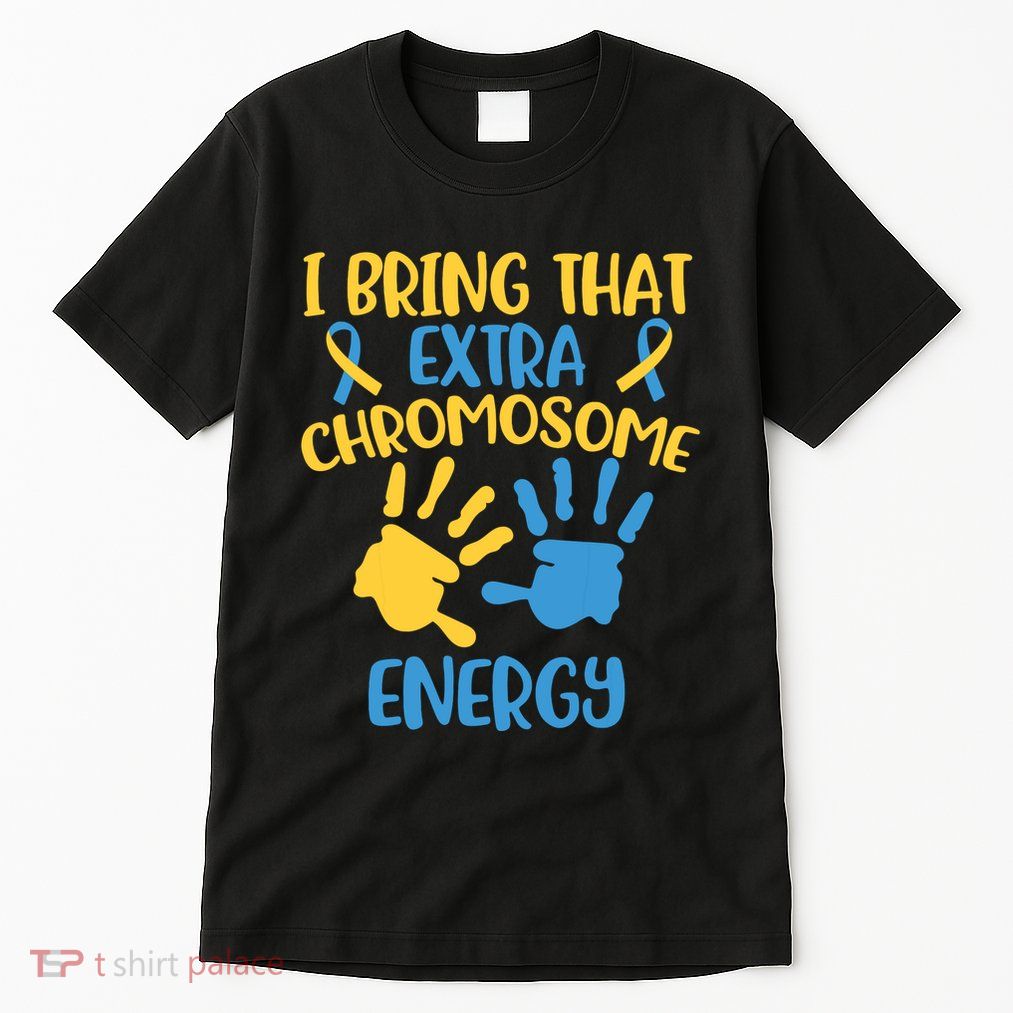 Extra Chromosome Down Syndrome Funny Trisomy 21 Tall T-Shirt