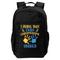 Extra Chromosome Down Syndrome Funny Trisomy 21 Daily Commute Backpack