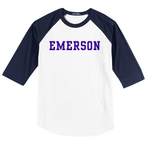 Emerson College Baseball Sleeve Shirt