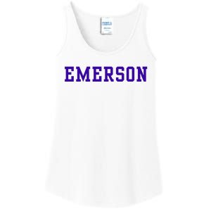 Emerson College Ladies Essential Tank