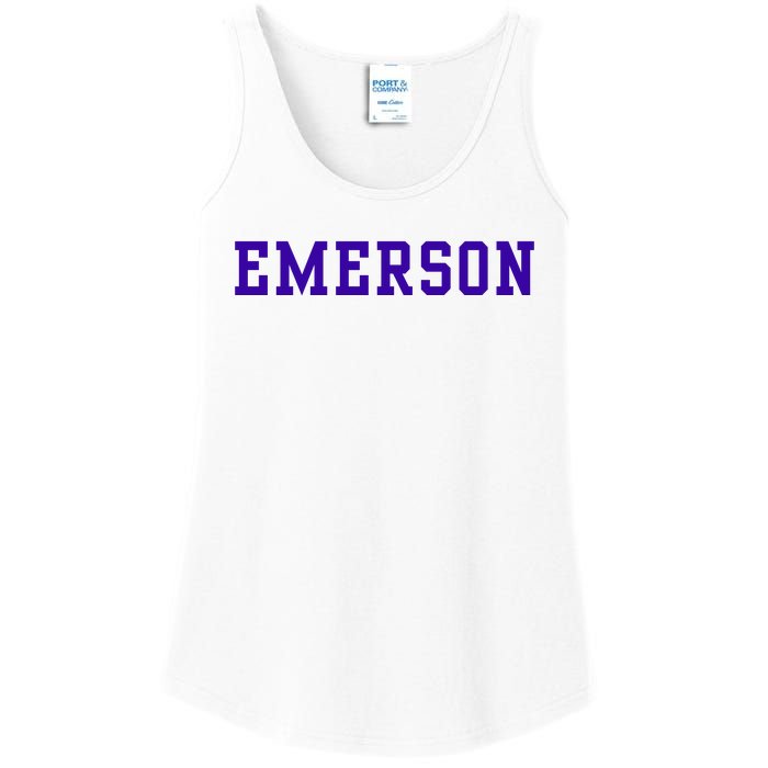 Emerson College Ladies Essential Tank