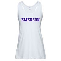 Emerson College Ladies Essential Flowy Tank