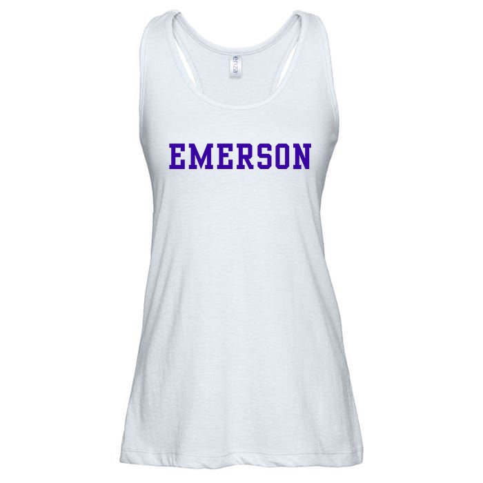 Emerson College Ladies Essential Flowy Tank