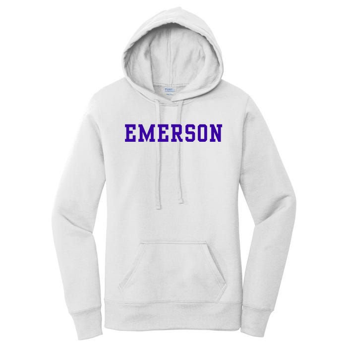 Emerson College Women's Pullover Hoodie