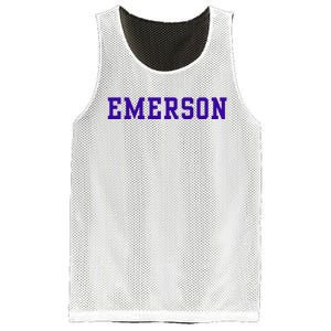 Emerson College Mesh Reversible Basketball Jersey Tank