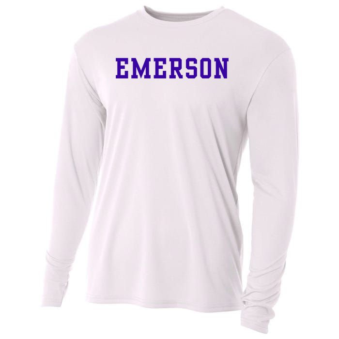 Emerson College Cooling Performance Long Sleeve Crew