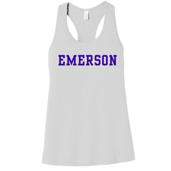 Emerson College Women's Racerback Tank