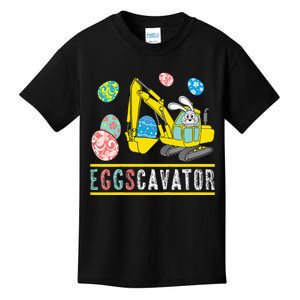 Eggs Cavator Easter For Bunny Excavator Kids T-Shirt