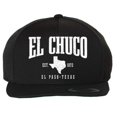 El Chuco El Paso Texas Pride Vintage Est. 1873 Wool Snapback Cap