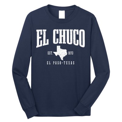El Chuco El Paso Texas Pride Vintage Est. 1873 Long Sleeve Shirt