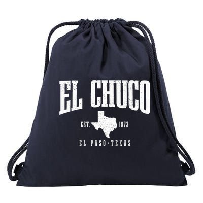 El Chuco El Paso Texas Pride Vintage Est. 1873 Drawstring Bag