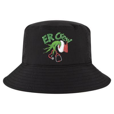 Er Crew Emergency Room Nurse Christmas Cool Comfort Performance Bucket Hat